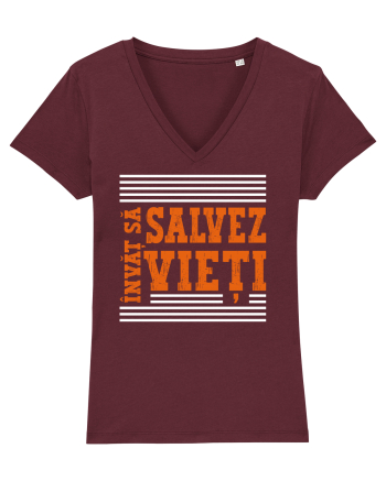 Învăț să salvez vieți Burgundy