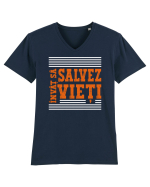 Învăț să salvez vieți Tricou mânecă scurtă guler V Bărbat Presenter