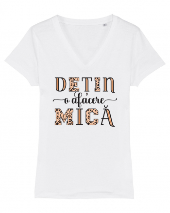 Dețin o afacere mică White