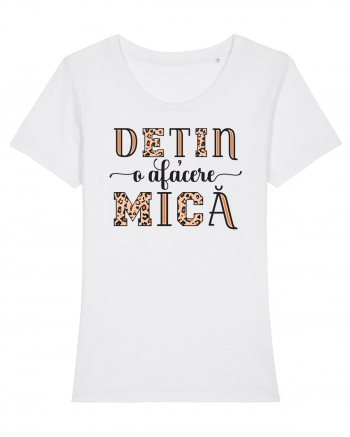 Dețin o afacere mică White