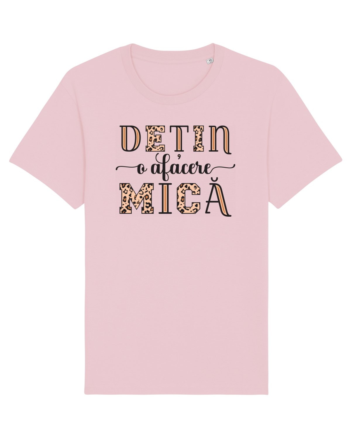 Tricou mânecă scurtă Unisex Rocker Cotton Pink