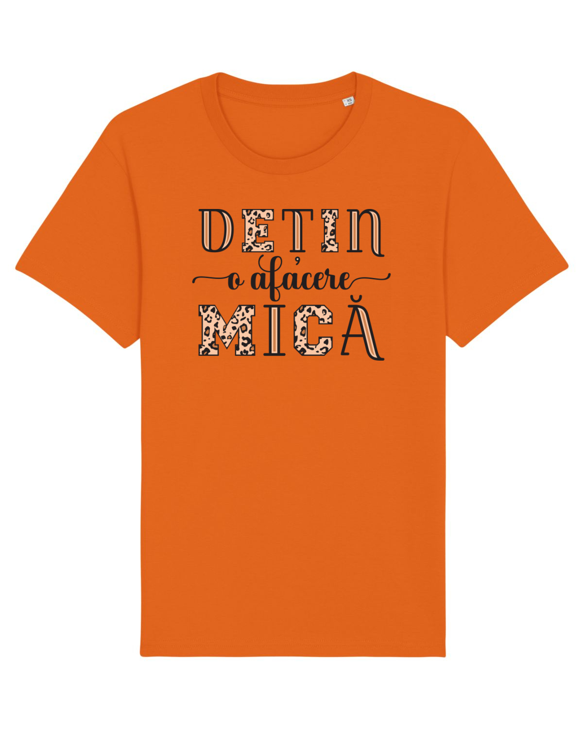 Tricou mânecă scurtă Unisex Rocker Bright Orange