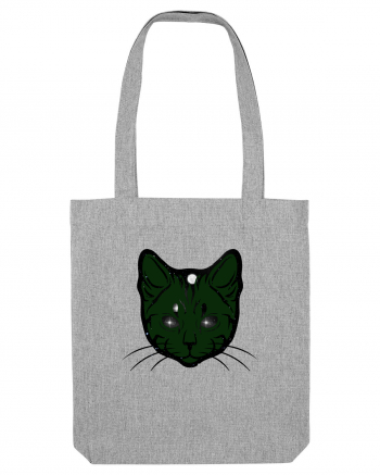 Space Cat Heather Grey