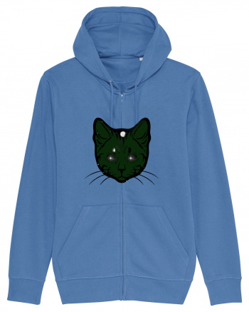 Space Cat Bright Blue