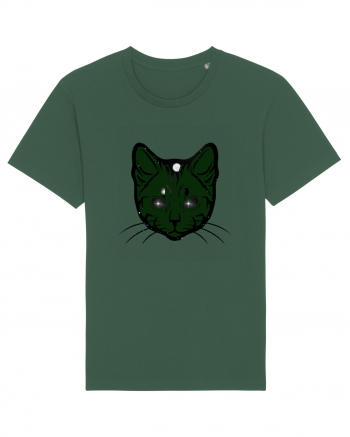 Space Cat Bottle Green