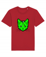 Space Cat Tricou mânecă scurtă Unisex Rocker