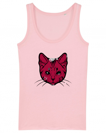 Space Cat Cotton Pink