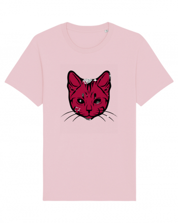 Space Cat Cotton Pink