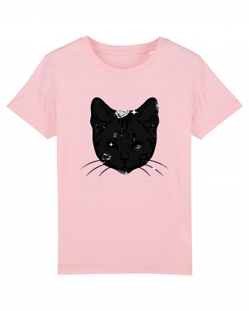 Space Cat Cotton Pink