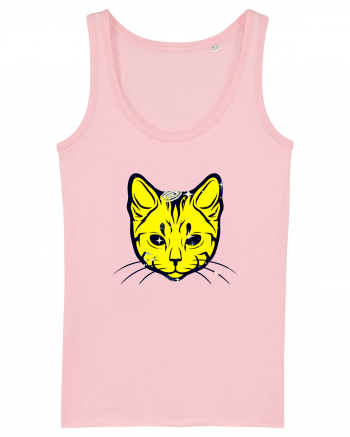 Space Cat Cotton Pink