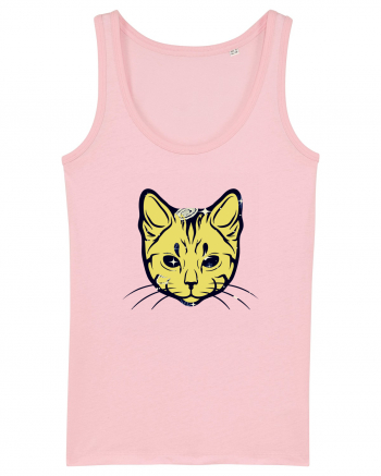 Space Cat Cotton Pink