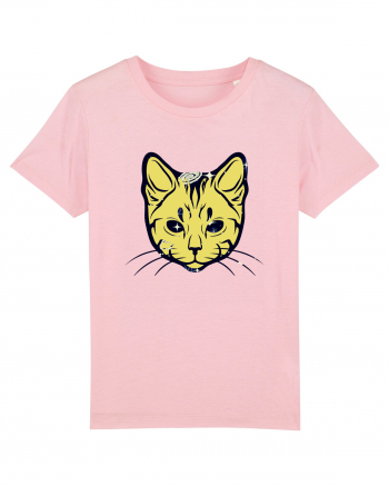 Space Cat Cotton Pink