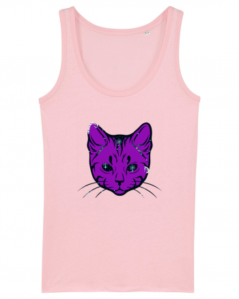 Space Cat Cotton Pink