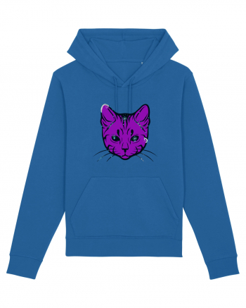 Space Cat Royal Blue