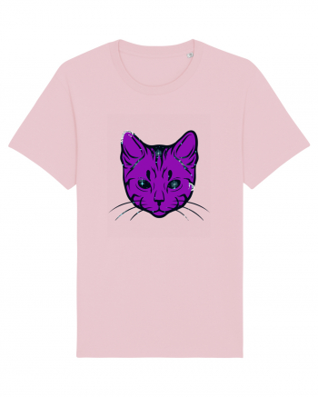 Space Cat Cotton Pink