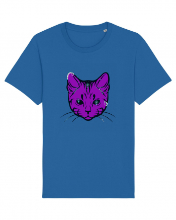 Space Cat Royal Blue