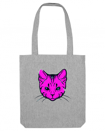 Space Cat Heather Grey