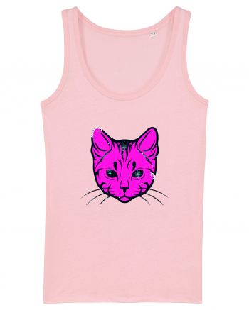 Space Cat Cotton Pink