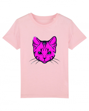 Space Cat Cotton Pink