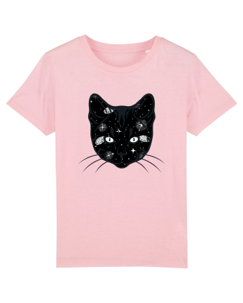 Galactic Cat Cotton Pink