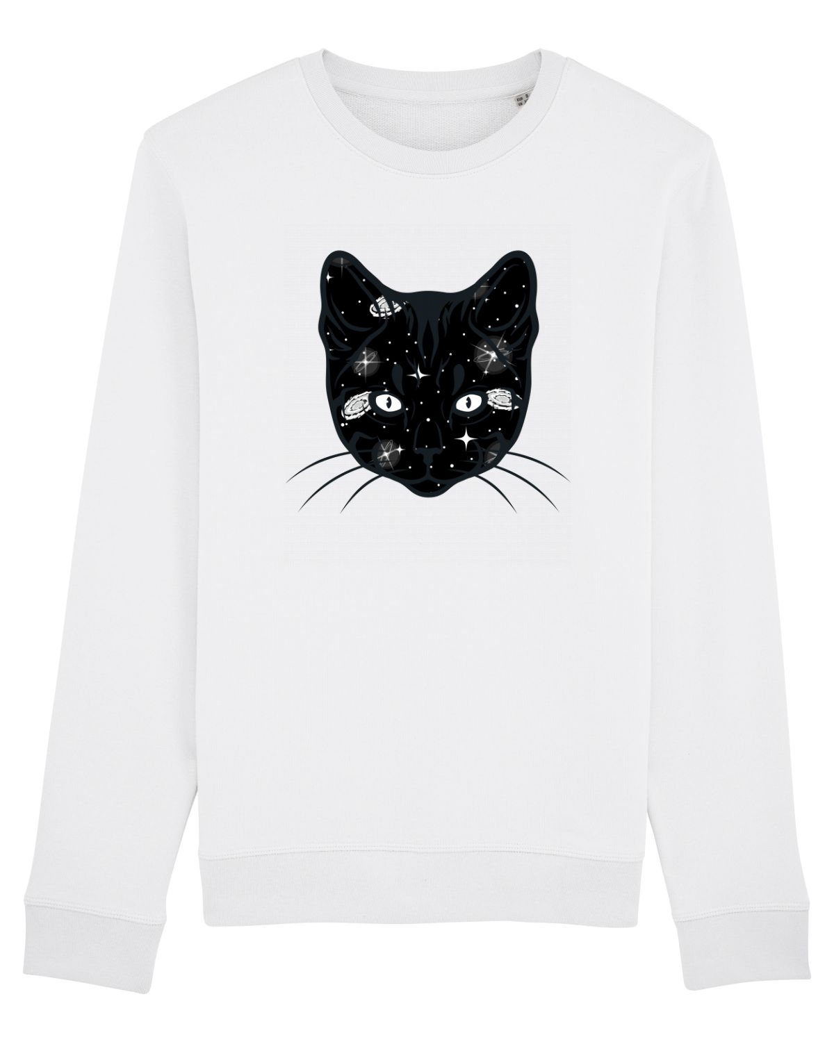 Bluză mânecă lungă Unisex Rise White