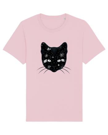 Galactic Cat Cotton Pink