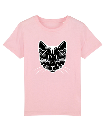 Galactic Cat Cotton Pink