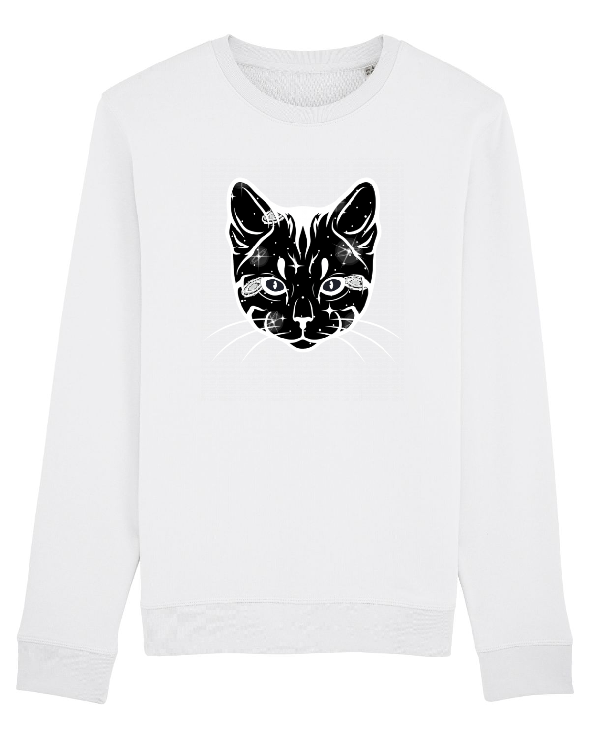 Bluză mânecă lungă Unisex Rise White