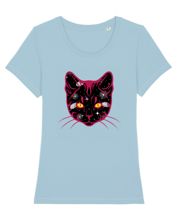 Galactic Cat Sky Blue