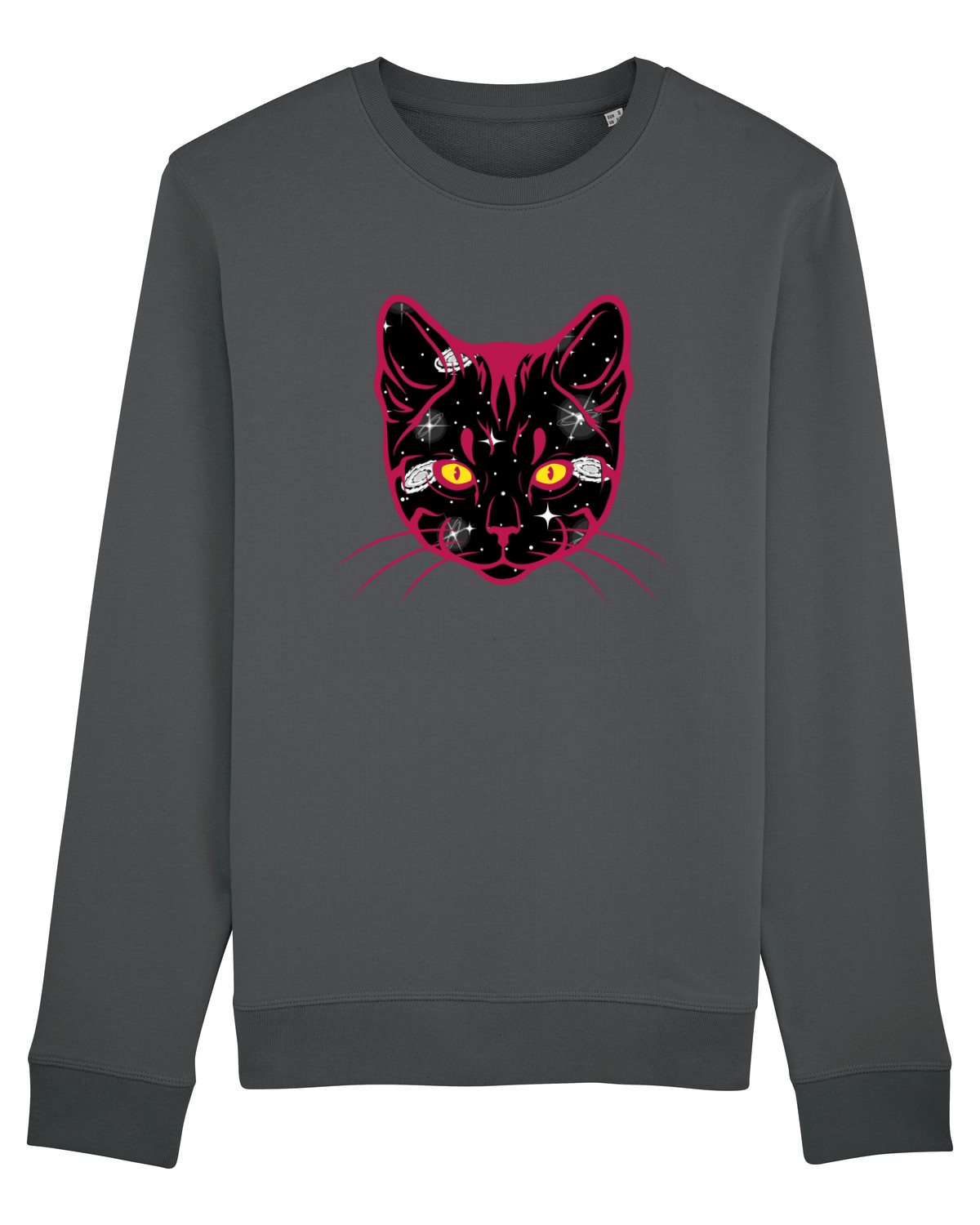 Bluză mânecă lungă Unisex Rise Anthracite