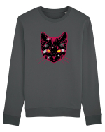 Galactic Cat Bluză mânecă lungă Unisex Rise
