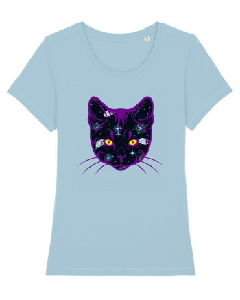 Galactic Cat Sky Blue