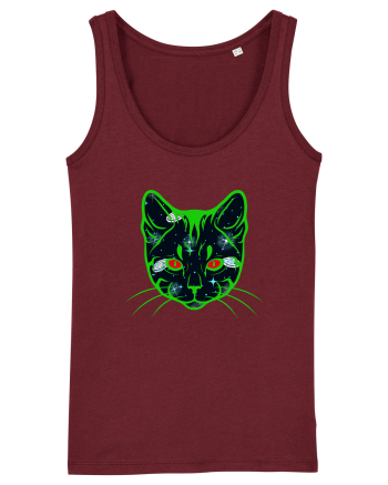 Galactic Cat Burgundy