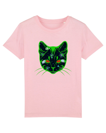 Galactic Cat Cotton Pink
