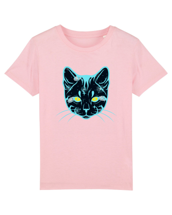 Galactic Cat Cotton Pink