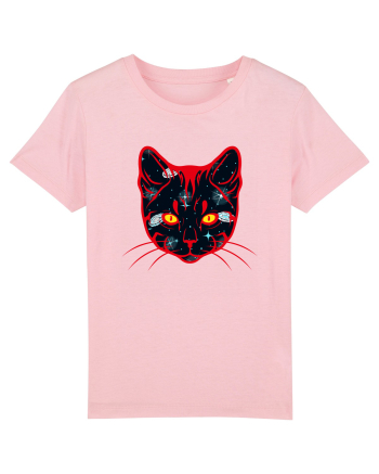Galactic Cat Cotton Pink