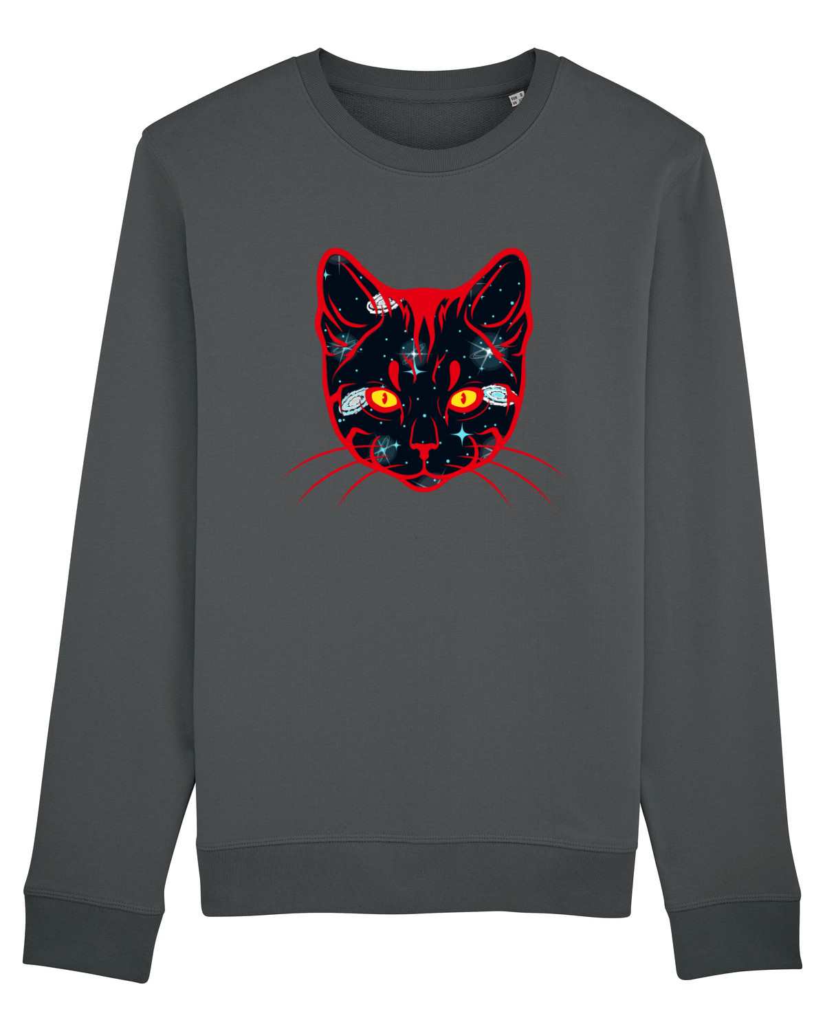 Bluză mânecă lungă Unisex Rise Anthracite