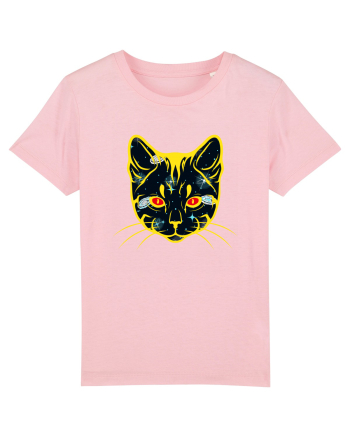 Galactic Cat Cotton Pink