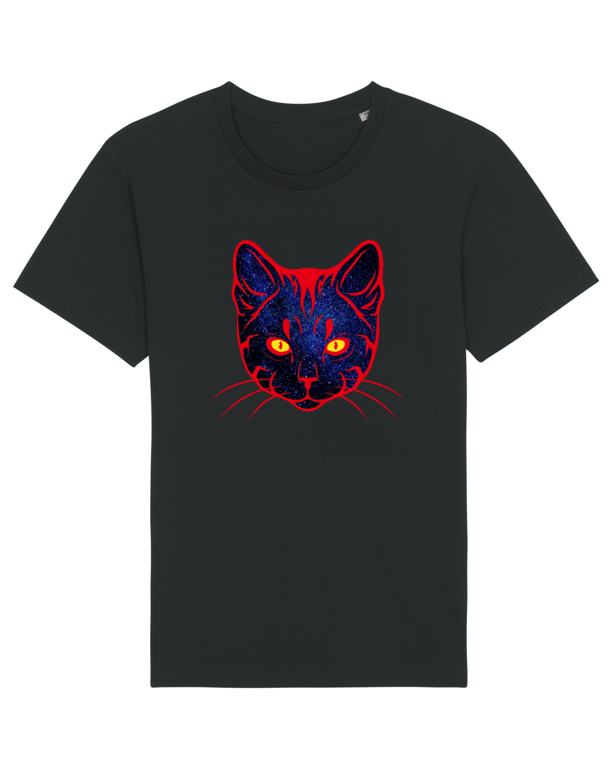 Tricou mânecă scurtă Unisex Rocker Black