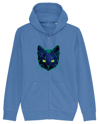 Galactic Cat Bright Blue