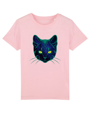 Galactic Cat Cotton Pink