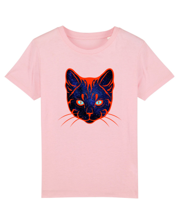 Galactic Cat Cotton Pink