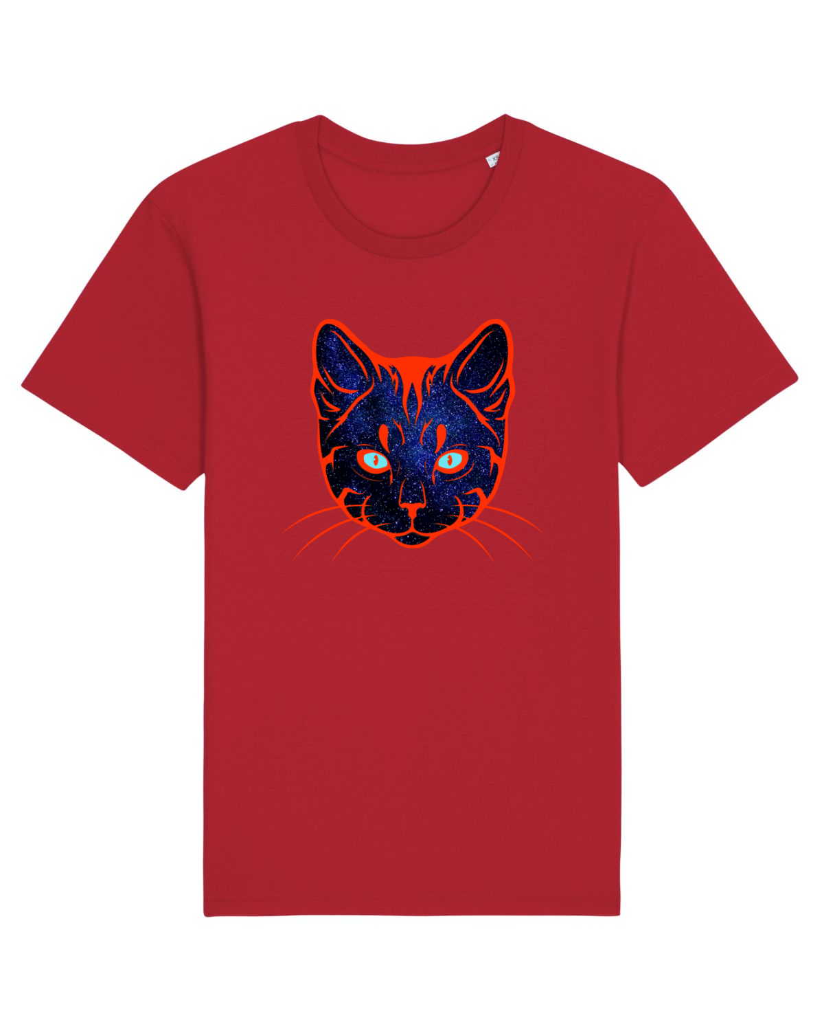 Tricou mânecă scurtă Unisex Rocker Red