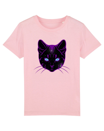 Galactic Cat Cotton Pink