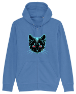 Galactic Cat Hanorac cu fermoar Unisex Connector