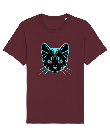 Galactic Cat Burgundy