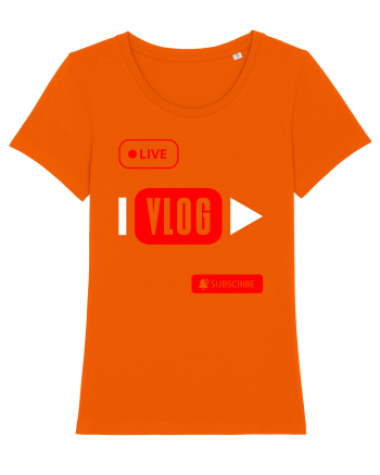 I vlog Bright Orange