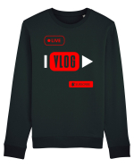 I vlog Bluză mânecă lungă Unisex Rise