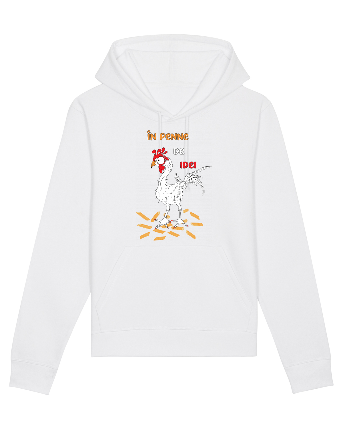 Hanorac Unisex Drummer White