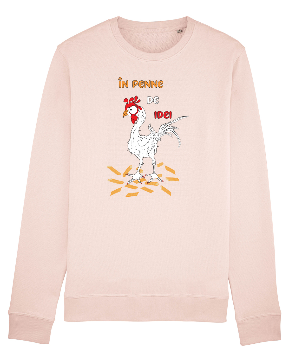 Bluză mânecă lungă Unisex Rise Candy Pink